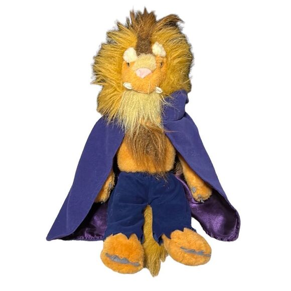 Beauty and The Beast Plush Vintage Stuffed Toy Disney Prince Fantasy Clean 12" - Picture 1 of 7